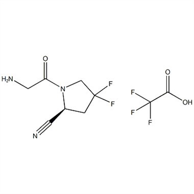 (S)-1-(2-Aminoacetyl)-4,4-difluoropyrrolidine-2-carbonitrile Trifluoroacetate CAS Nru:1448440-40-1
