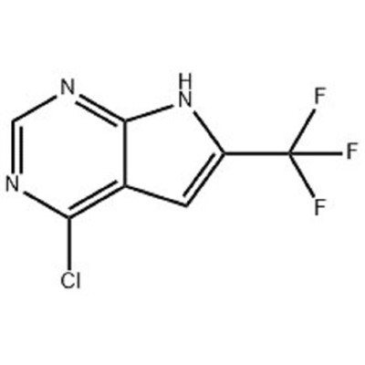 4-kloro-6-(trifluworomethyl)-7H-pirrolo[2,3-d]pirimidina Nru CAS: 1830312-37-2